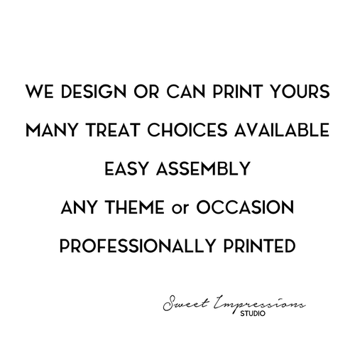 Airhead Wrapper | Custom Prints or Digital File Wrapper | Birthday, Baby Shower, Wedding Treats | Personalized Party Favors | 0.55oz Size | ANY THEME
